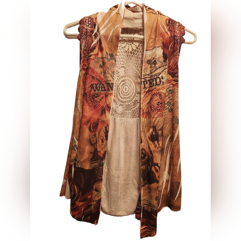 Cover Charge Western Vest